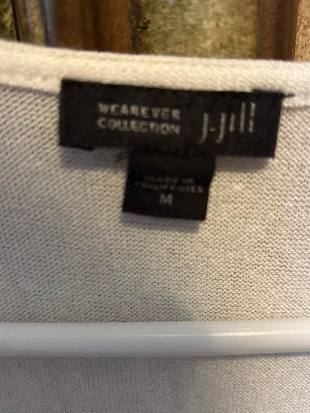 J. Jill Cream Crewneck Sweater